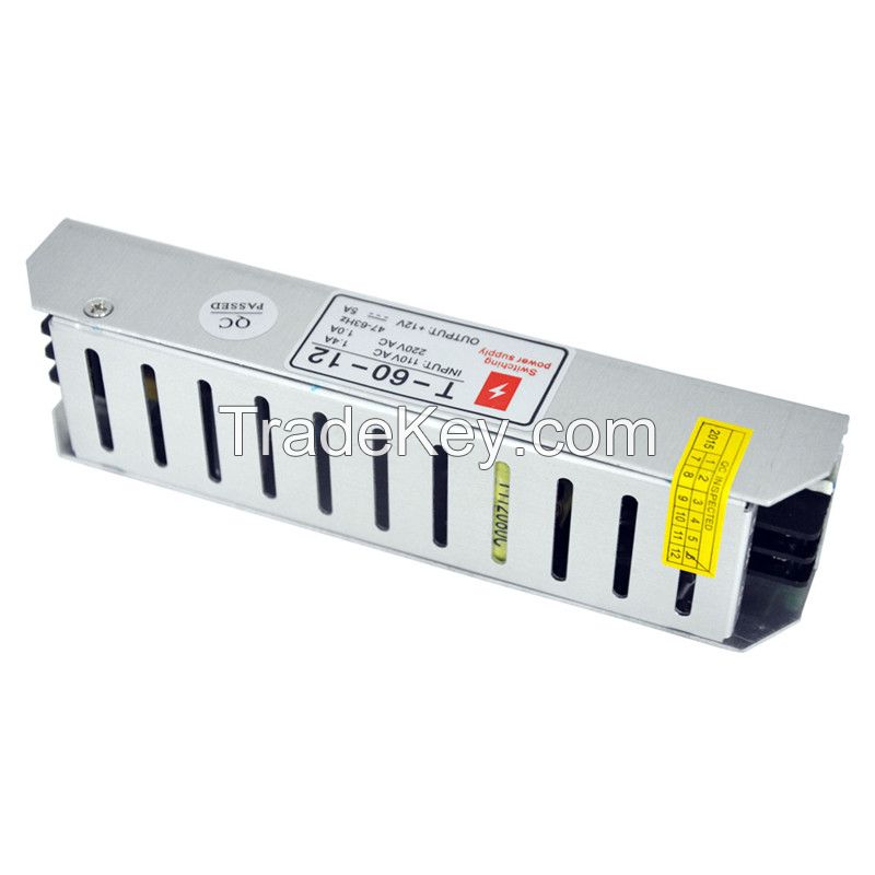 DC12V 5A 8.5A12.5A 21A Linear Switching Power Supply for LED