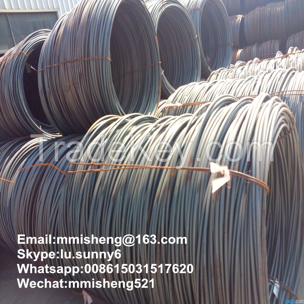 steel wire rods hot rolled steel wire for making nail