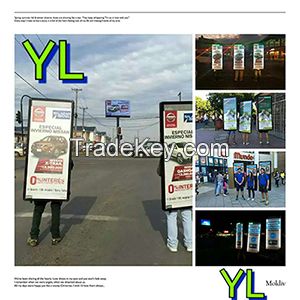 Sell LED walking billboard LED human billboard for advertising 