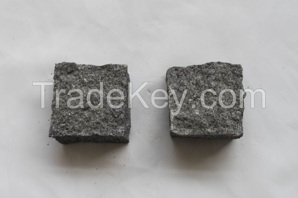 G654 Granite Polished/Flamed Tiles & Slabs, China Dark Grey Granite