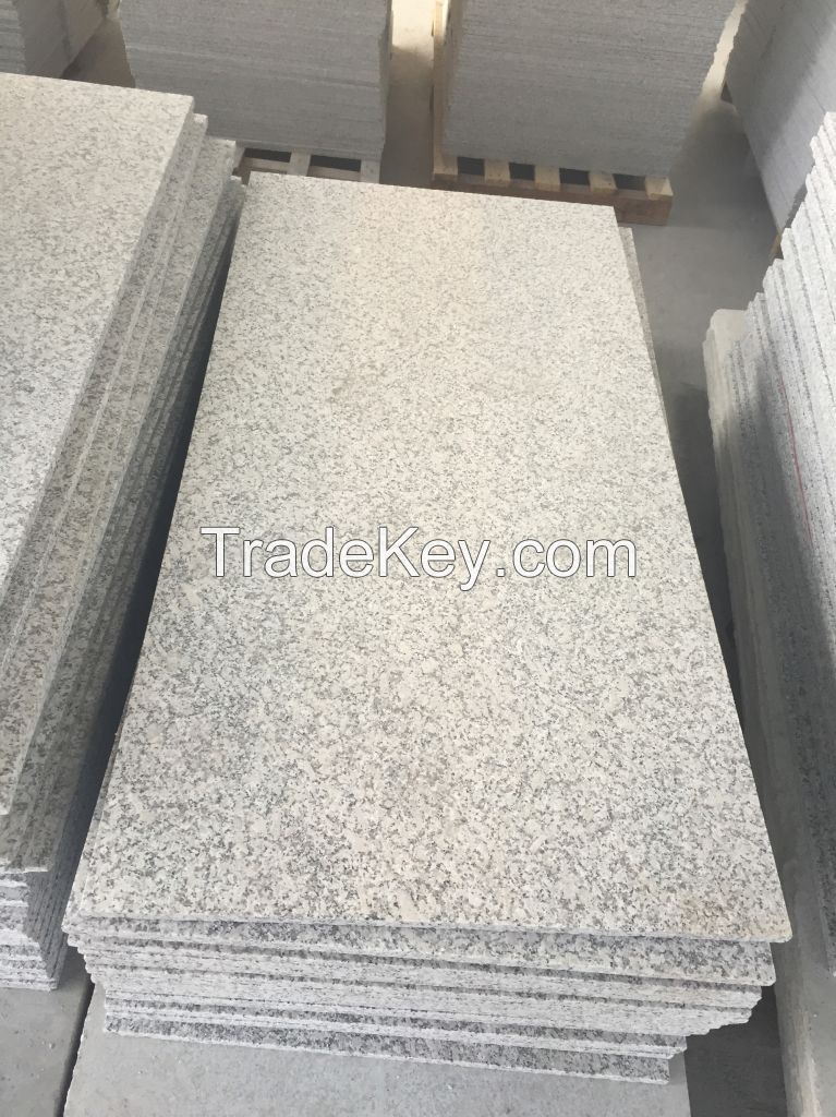 China Cheapest Light Grey New G603 Polished/flamed Tiles