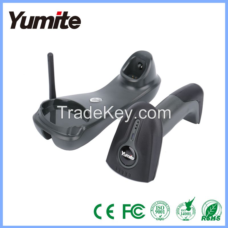 433MHZ Long Range Wireless Charge Station CCD Barcode scanner