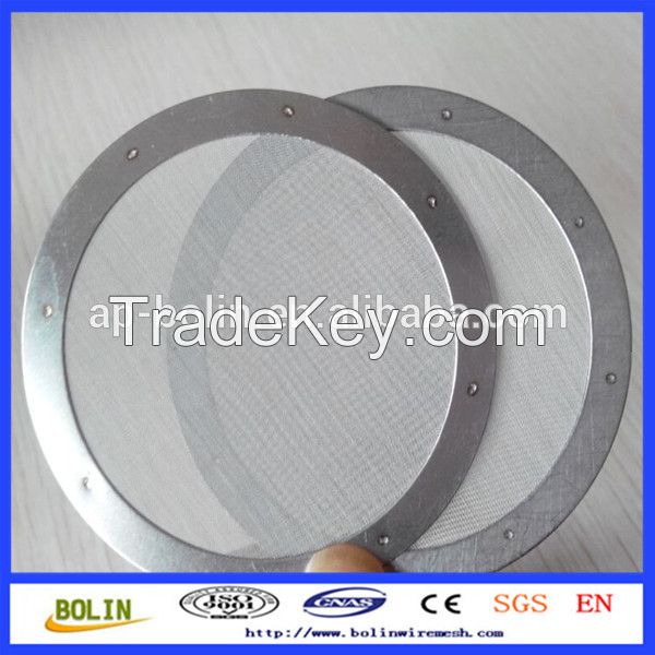 stainless steel coffee filter micron screen coffee filter for aeropress coffee maker