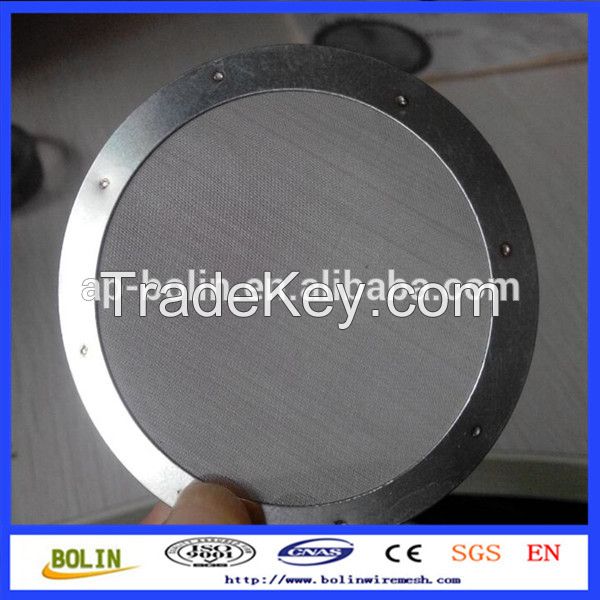 stainless steel coffee filter micron screen coffee filter for aeropress coffee maker