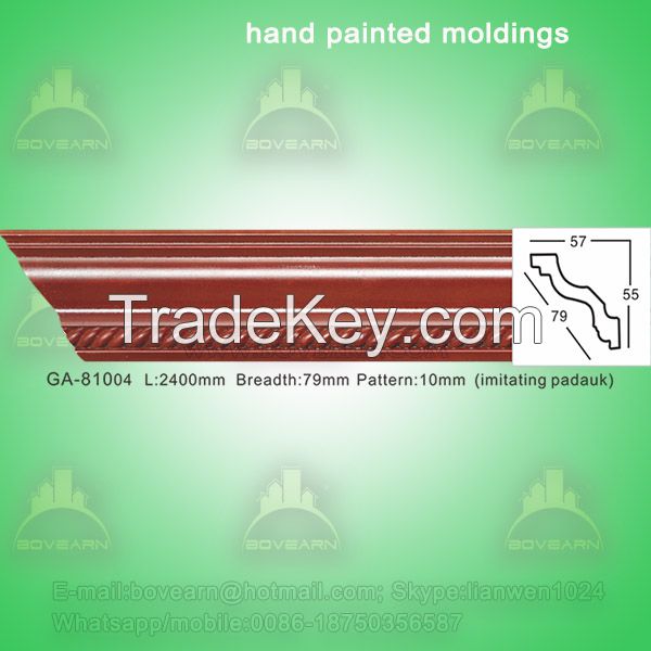 Polyurethane crown moulding