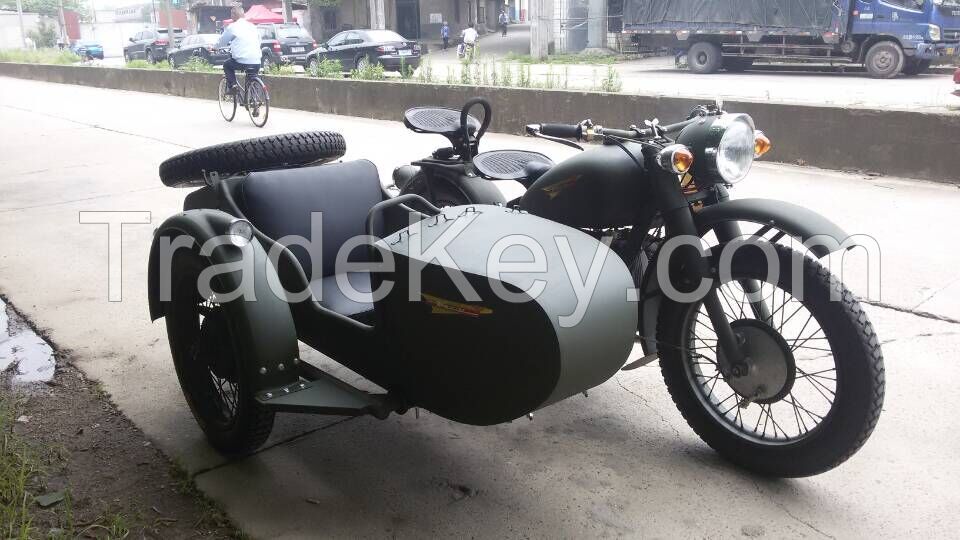 Classic Style Changjiang750 Motorcycle Sidecar