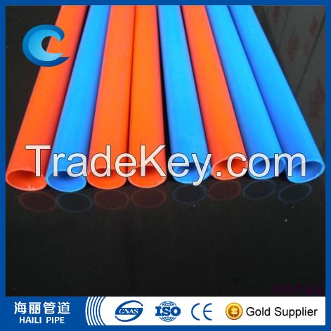 colored 16-110mm PVC electrical conduits