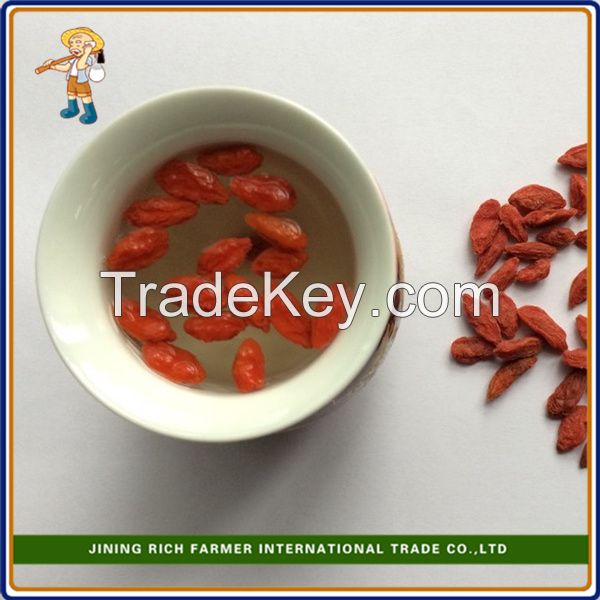 China Rich Farmer Hot Sale New Crop Dried Goji berry