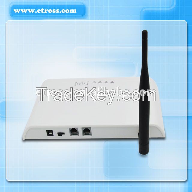 Etross 8848 gsm to analog converter/mobile to landline converter/gsm to analog phone line converter on stock