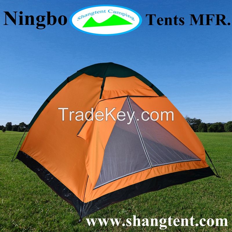 Single cheap igloo tent, dome tent for camping