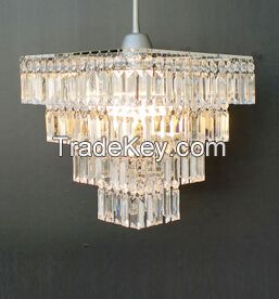 indoor lighting decoration acrylic pendant lamp shade