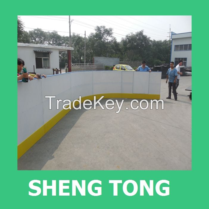 HDPE plastic fence pad/ ice rink skating board /uhmw-pe synthetic ice rink
