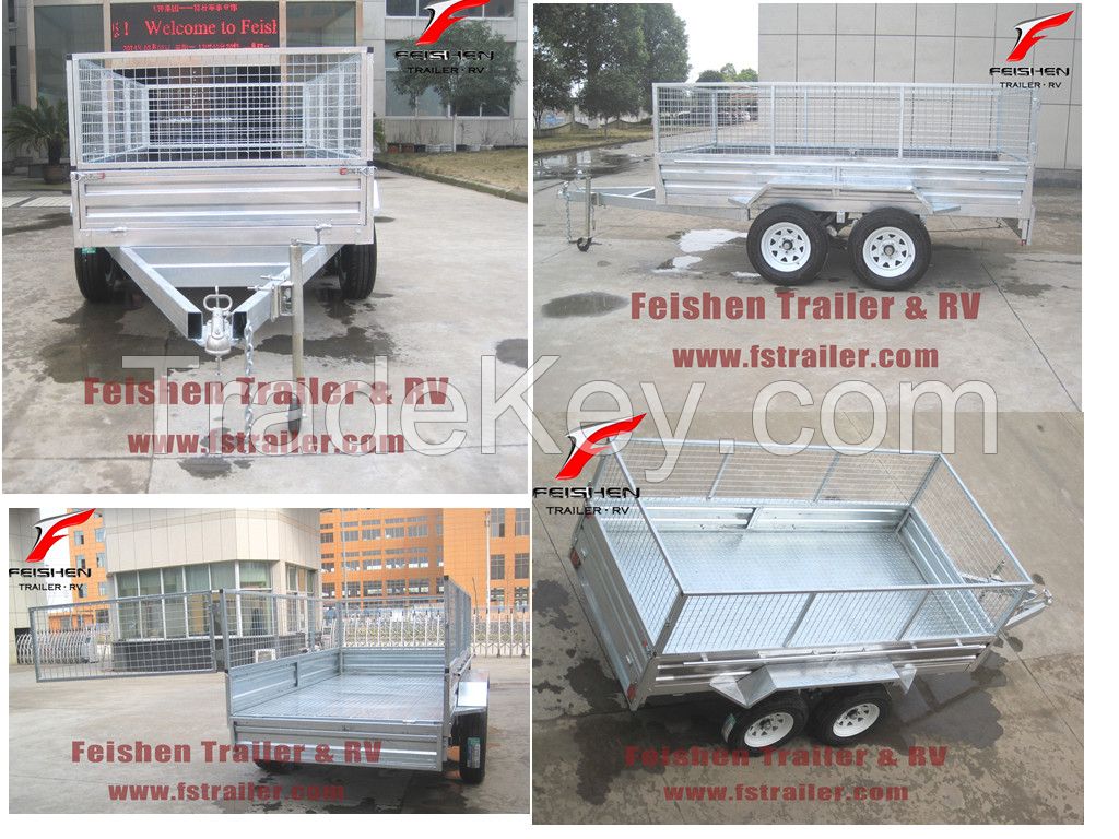 2015 Hot dipped galvanized tandem cage trailer TC85