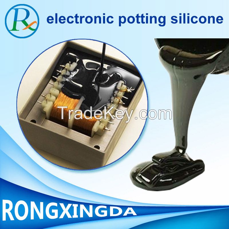 Waterproof self addhesive electronic potting silicone 