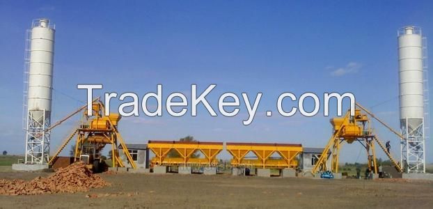 Cement Mixer with Concrete Batching Plant