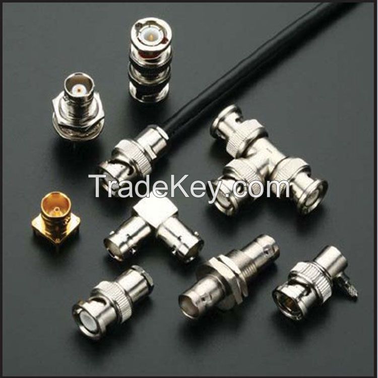 50ohm/75ohm rj11 bnc coaxial connector with CE ROHS certificate