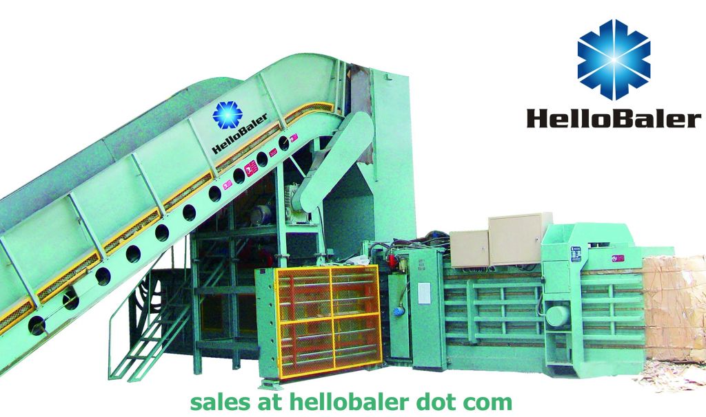 Hydraulic Waste paper press baler machine 
