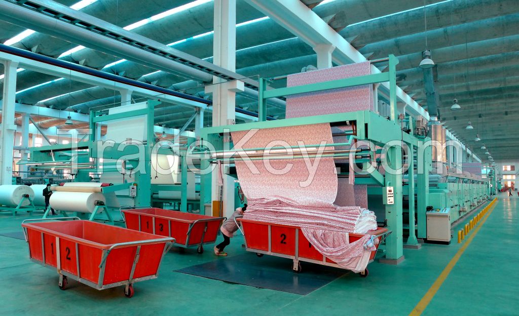 Stenter machine for woven fabric 