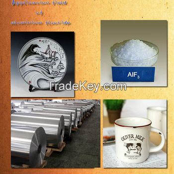 Aluminium fluoride with high quality and 90%min purity from Huasu Chemcial