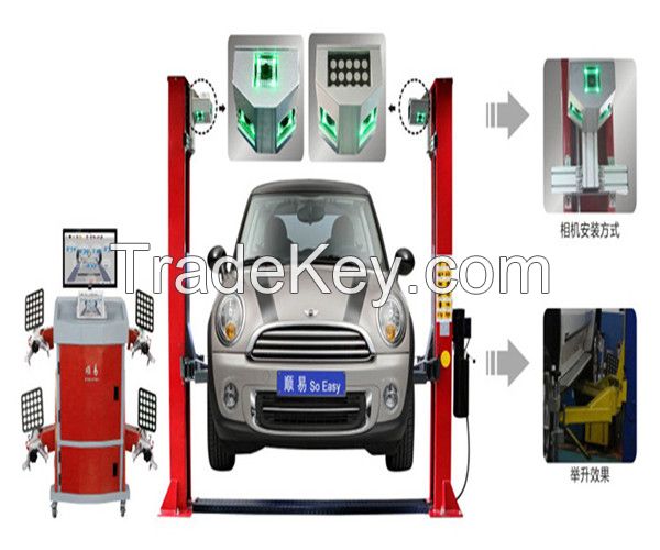 5D wheel alignment for two-post lift FEG-A-5B