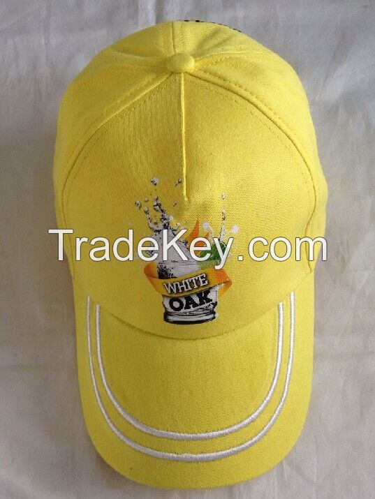 cheap 6 panels cotton custom design sports baseball caps for promotional 