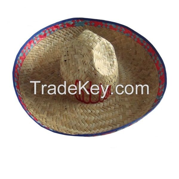 promotional straw sombrero mexican hat