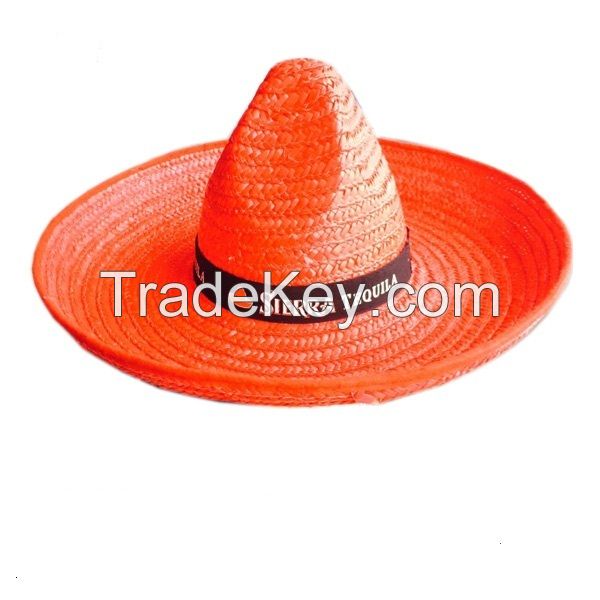 promotional straw sombrero mexican hat