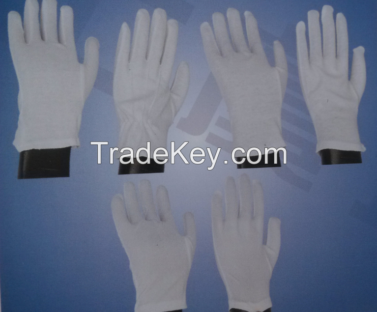 100% Cotton Glove(tc Glove, Polyester Glove