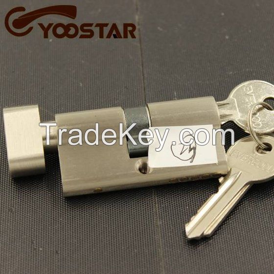 Single open 70mm/80mm brass cylinder