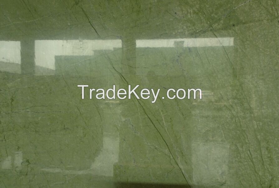 Natural Stone Ming Green Marble Polished Floor/Wall/Tile/Cladding Tile