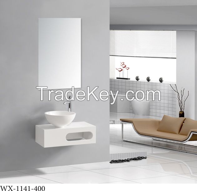 Hangzhou trendy drawers unfinished bathroom wall cabinet