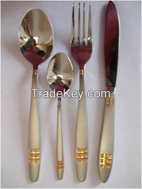 2015 hot sale stainless steel tableware/ cutlery/flatware