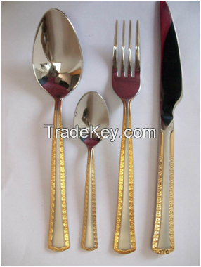 2015 hot sale stainless steel tableware/ cutlery/flatware