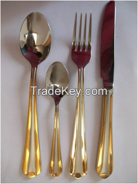 2015 hot sale stainless steel tableware/ cutlery/flatware