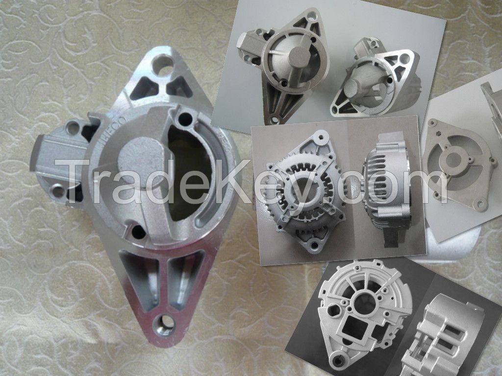 alternator housing in aluminum alloy die casting