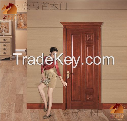 china oak solid wood door