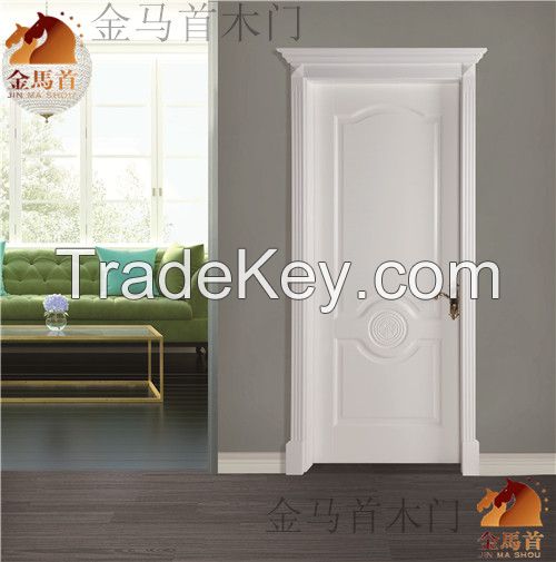modern style with or without glass solid wood door