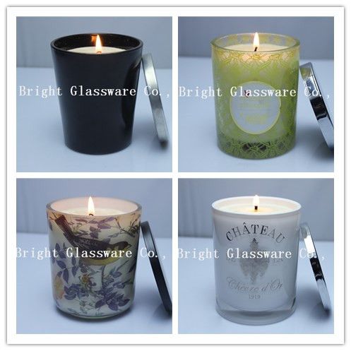 electroplating glass candle holder for wholesale
