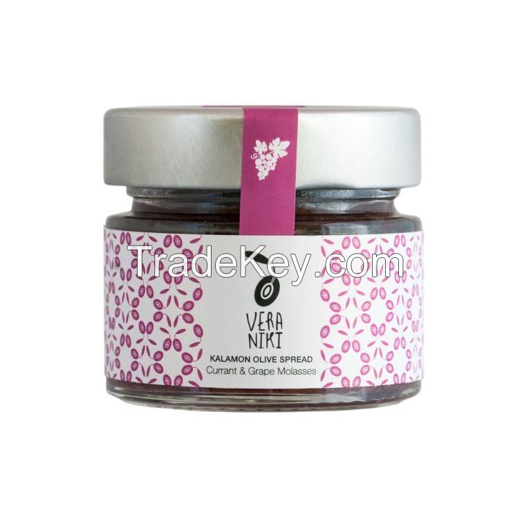 Black olive paste with raisins and pure grape must