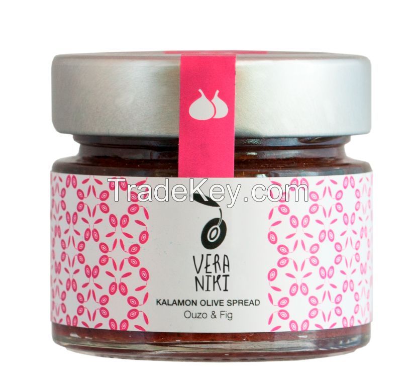 Black olive paste with dried figs and aniseed