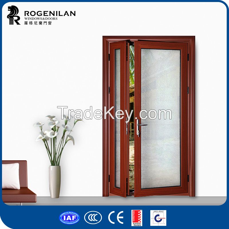 Rogenilan 45 series aluminium one and half leaf door