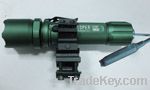 tactical flashlight with AC, DC, USB chargers