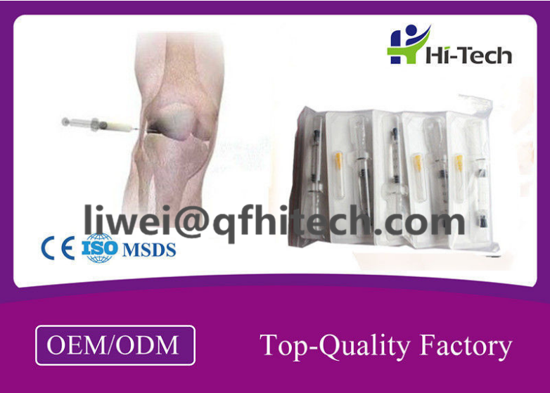 Injection Medical Sodium Hyaluronate Gel For Lubrication  1.0ml 2.0ml Prefilled Syringe