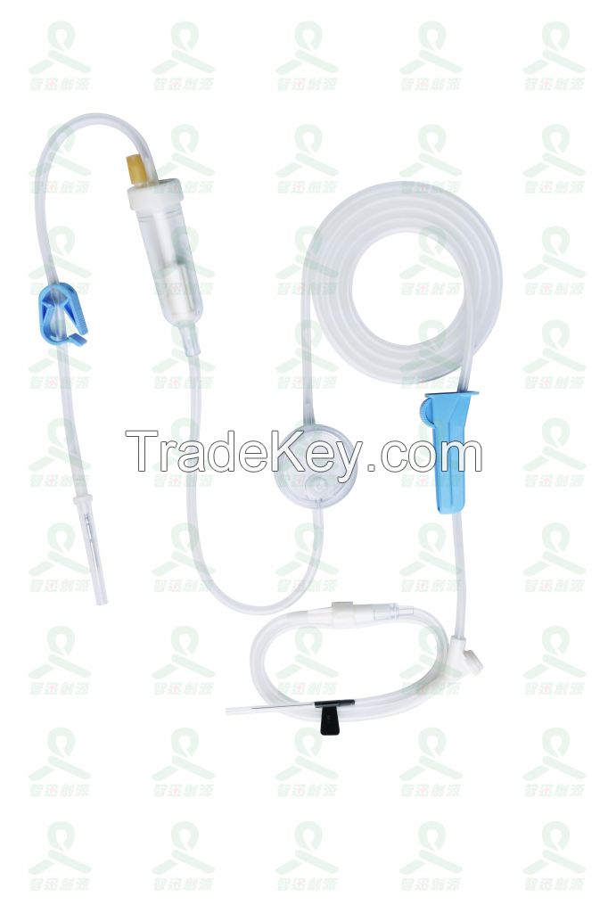 Disposable Infusion Set with Precision Filter