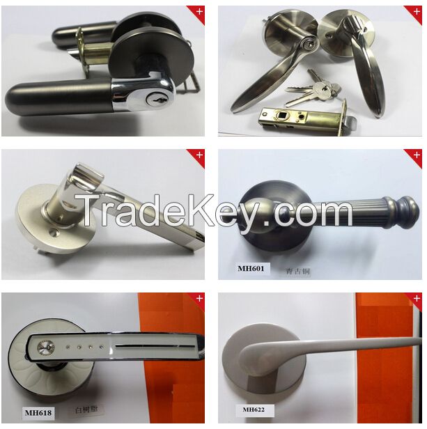 Tubular leverset Privacy passage entry door lockset munufacture