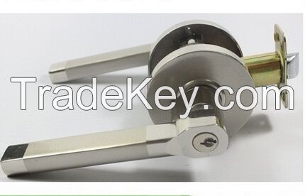 Tubular leverset Privacy Aluminum Door handle Lock passage lockset