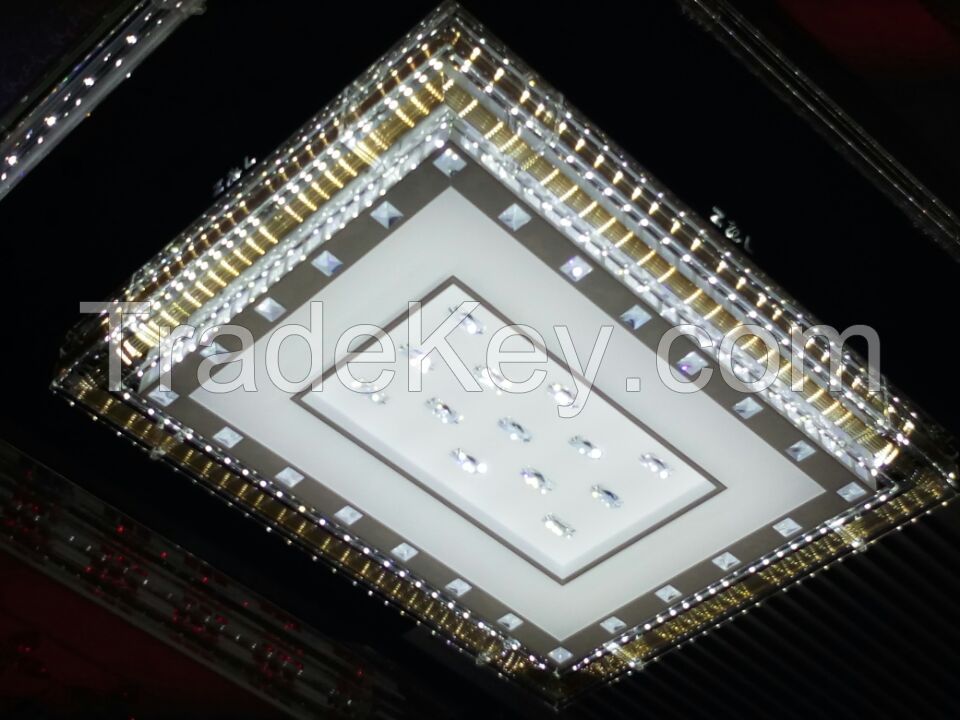High quality modern crystal ceiling light