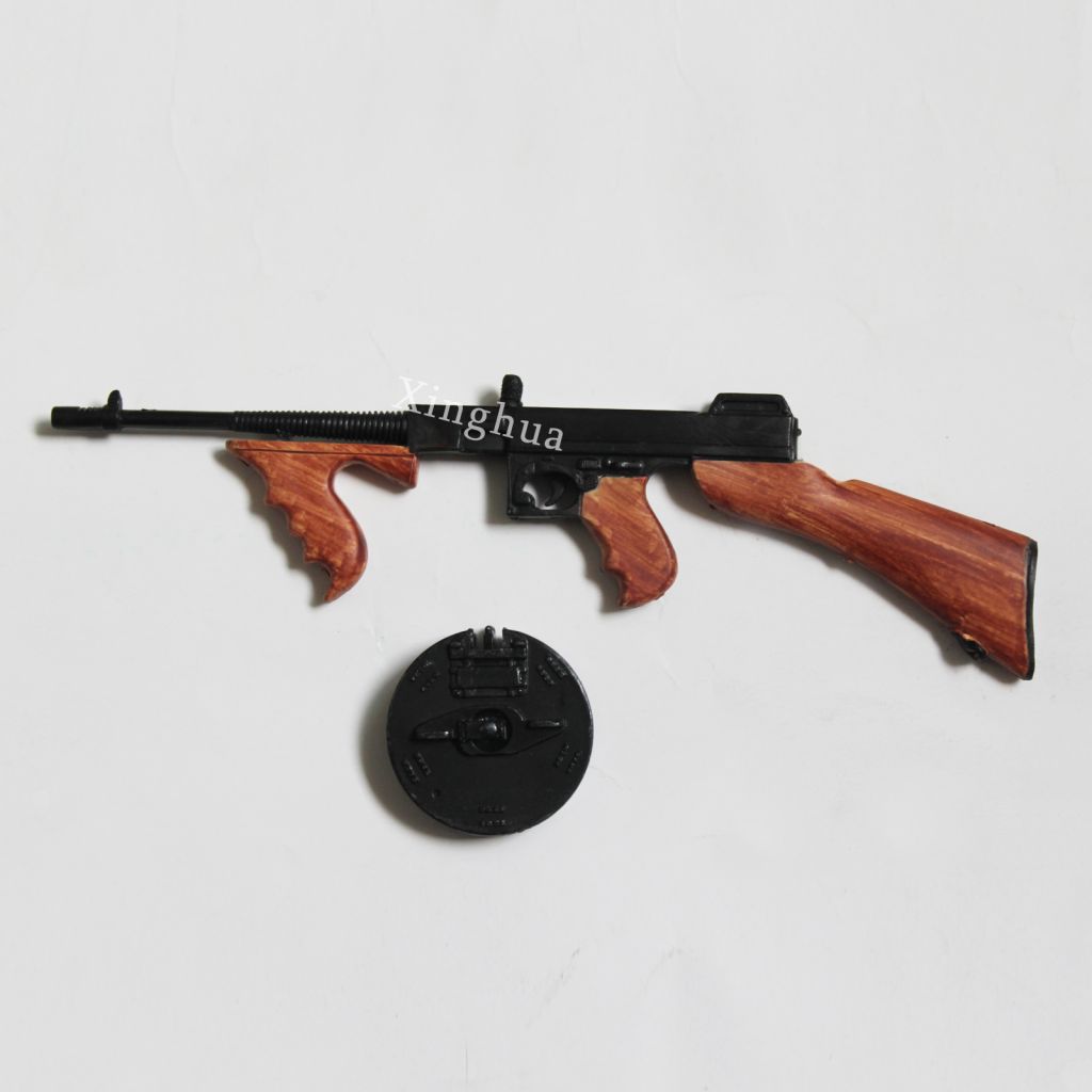 1/6 Scale TOMPSEN 1928 Submachine Gun SMG Second World War Weapons Toy