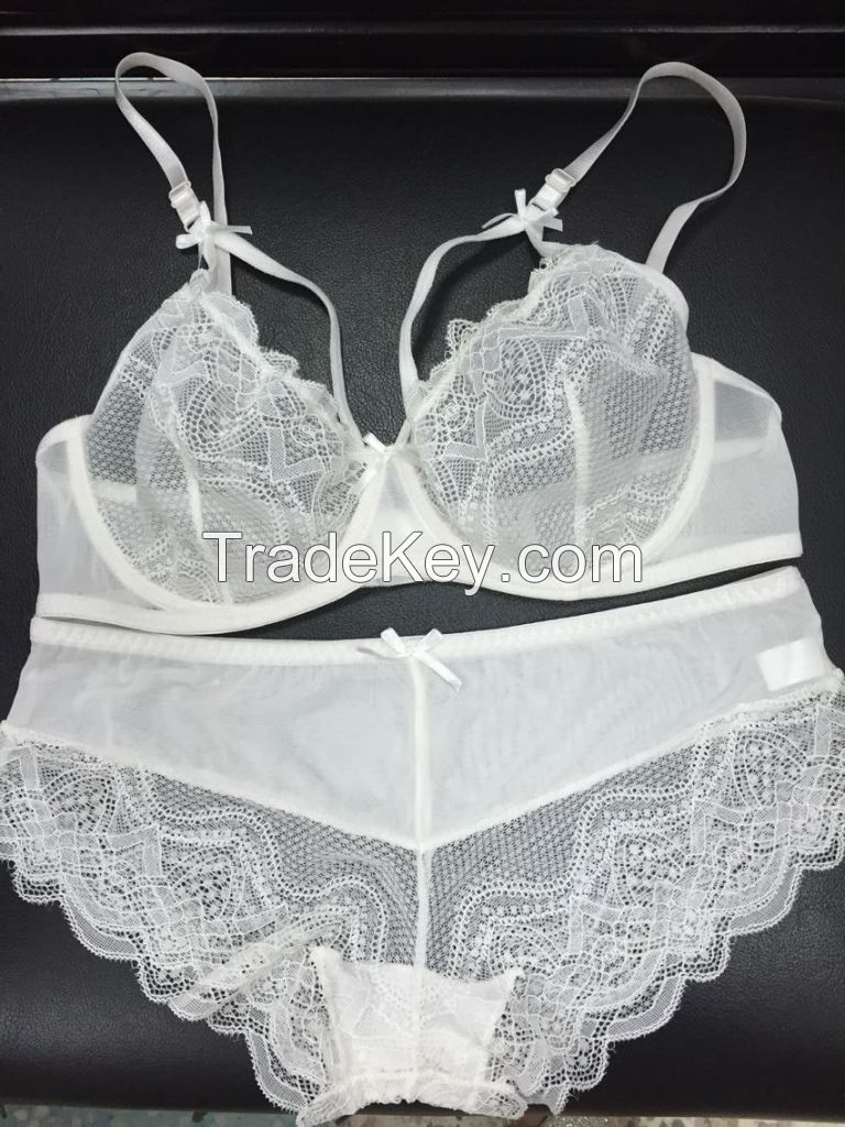 Shantou factory white big size ladies underwear