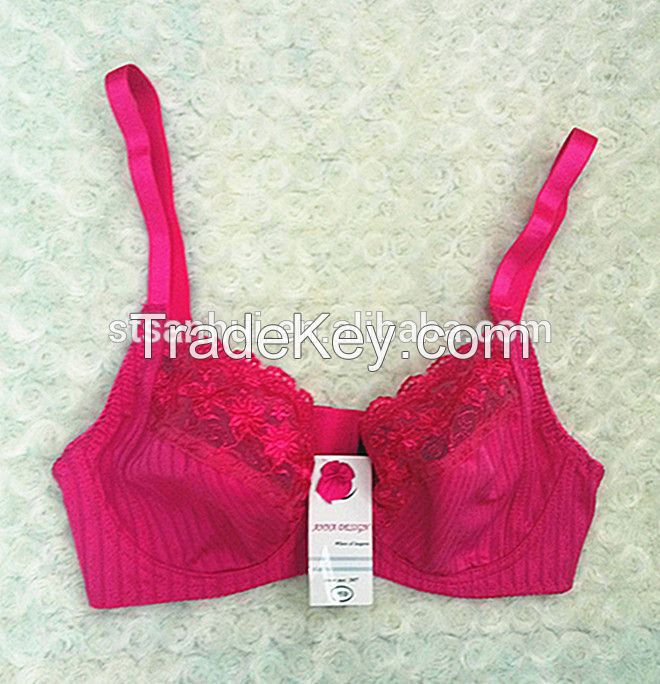 ladies bra high quality non padded bra